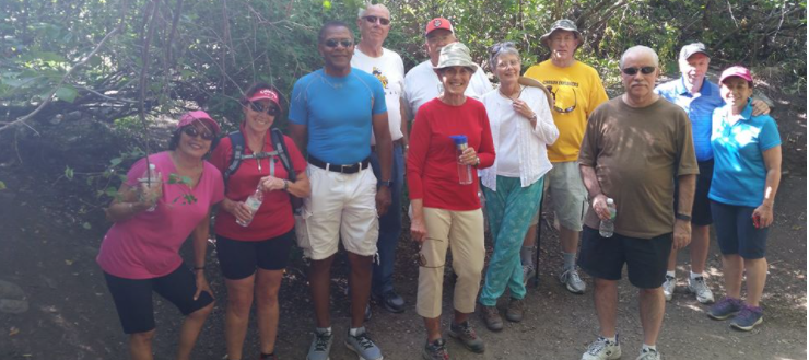 The notorious 50th reunion Gibbs Loop hikinggroup